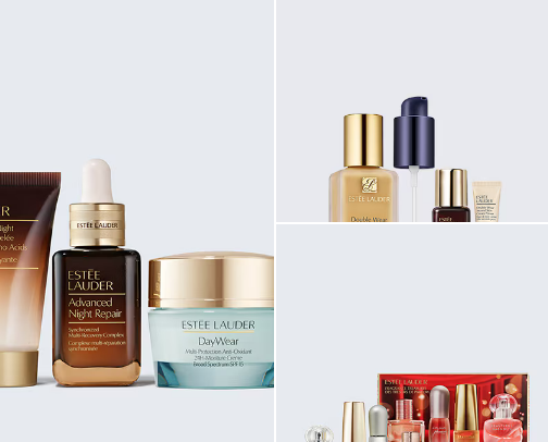 Estee Lauder🥰 cover photo collage