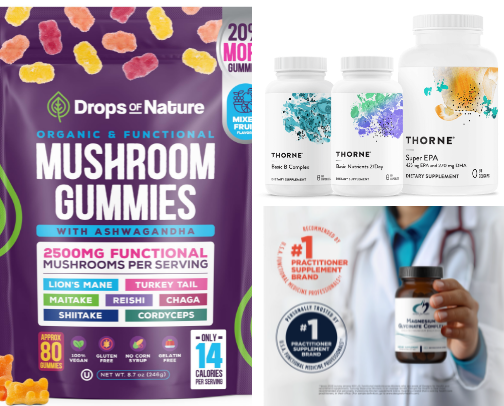 Supplements to make a day better cover photo collage
