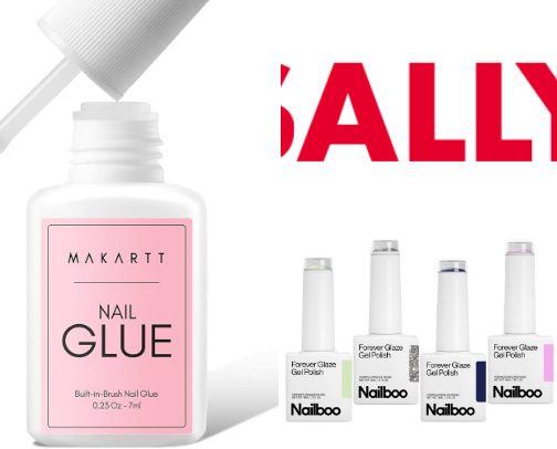 The Ultimate At-Home Gel Nail Prep & Glue Kit cover photo collage