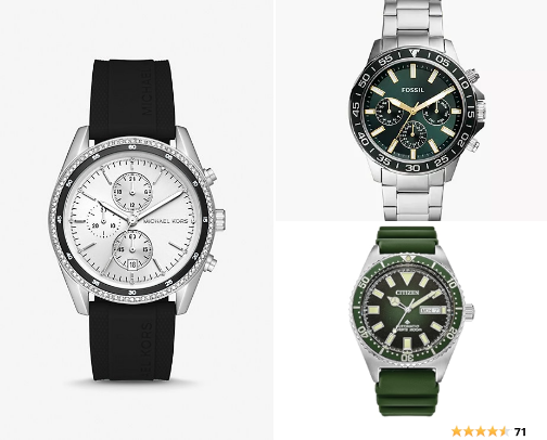 Watch Collection cover photo collage
