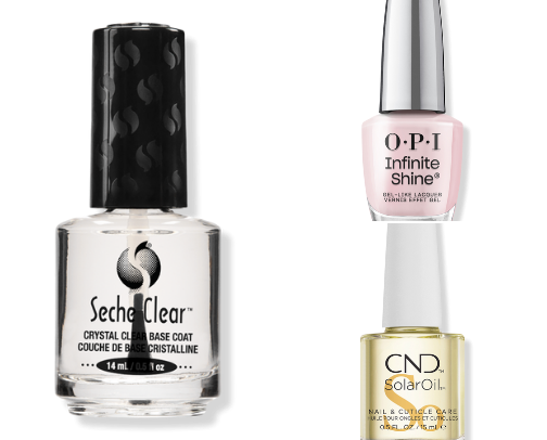 Must-Haves for Gel Free At Home Nails (as someone with a gel allergy) cover photo collage