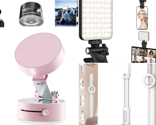 CONTENT CREATOR MUST HAVES 🎥 cover photo collage