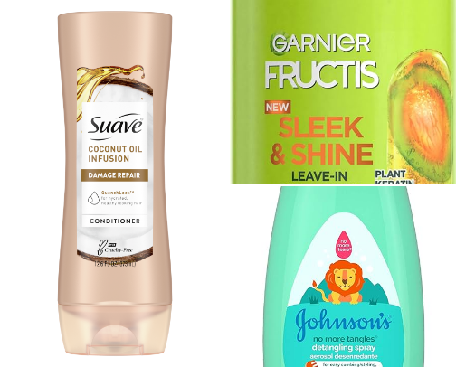 My fav hair products cover photo collage