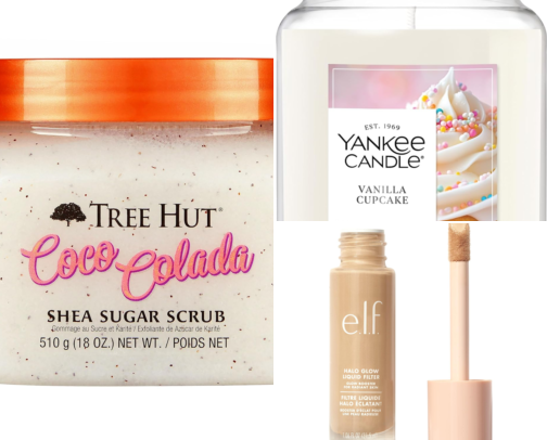prime day for the girly pops 🎀 (hair, skin, nails + cozy) cover photo collage