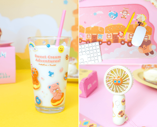 Cookie Run Merchandise cover photo collage