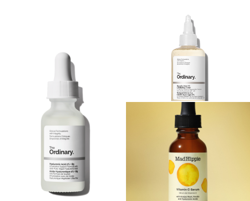 My favorite beauty recs cover photo collage