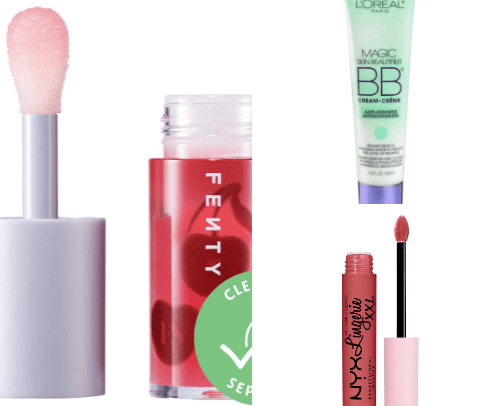Make-up cover photo collage