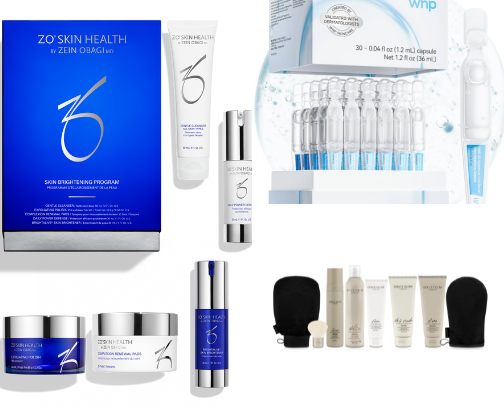 Skincare cover photo collage