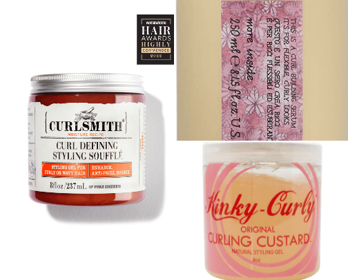Curly Hair Necessaties cover photo collage