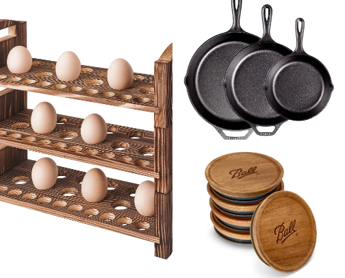 Kitchen Must Haves - Homestead Edition cover photo collage