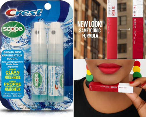 Spray mouthwash cover photo collage