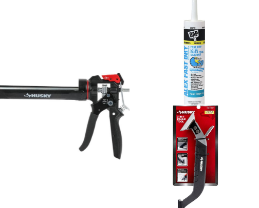 Simple Tools for Caulking & Sealing Small Gaps cover photo collage