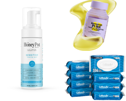 🌸 feminine care essentials cover photo collage