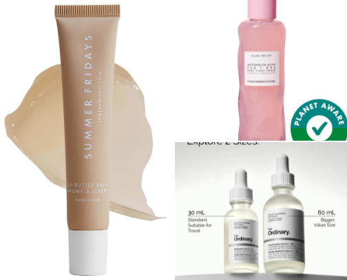 skincare for glowing skin cover photo collage