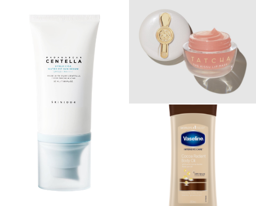Skincare & self-care must haves 🧼✨ cover photo collage