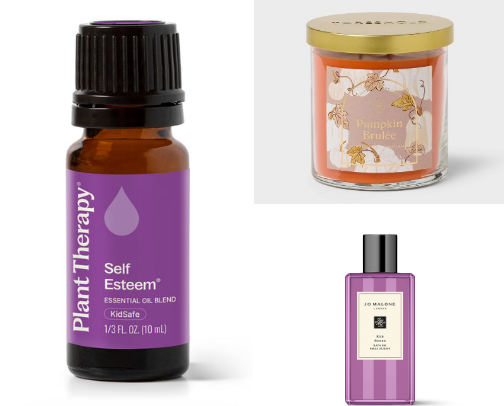 Aromatherapy and candles cover photo collage
