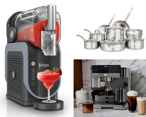 Home items & appliances cover photo collage