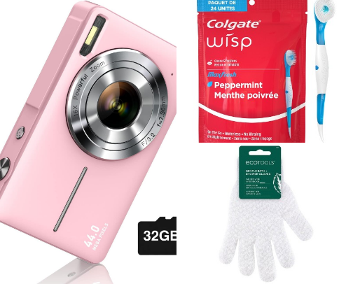 "They'll be here in 10 minutes!" The first date survival kit cover photo collage