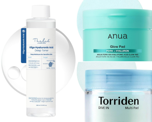 Top Ten Hydrating Toner Pads That Leave Skin Bouncy, Calm, and Dewy cover photo collage