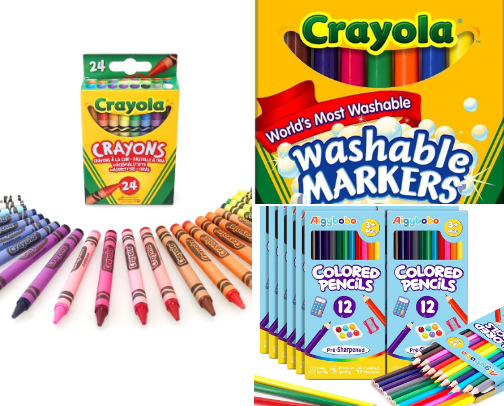 Little Artists, Big Creations: 10 Must-Have Art Supplies for Kids cover photo collage
