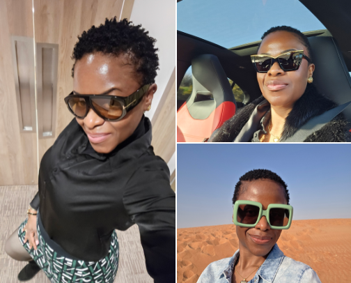 Sunglasses for all seasons cover photo collage