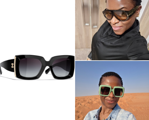 Sunglasses for all seasons cover photo collage