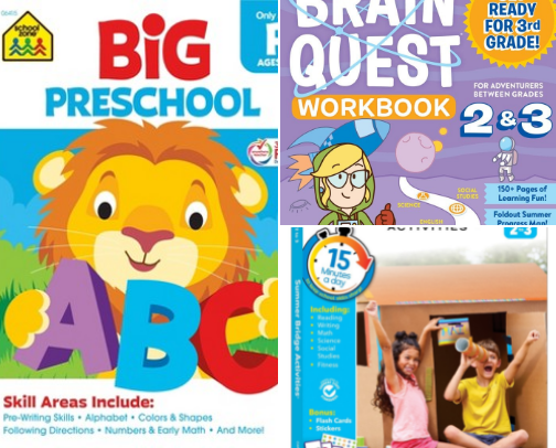 Screen-Free Summer: Games, Books & Kits to Keep Kids Learning (A Dad's Picks) cover photo collage