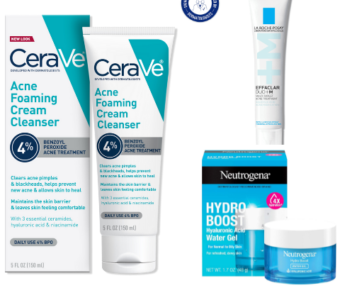 Acne Prone🧏‍♀️ | Dermatologists approved! cover photo collage