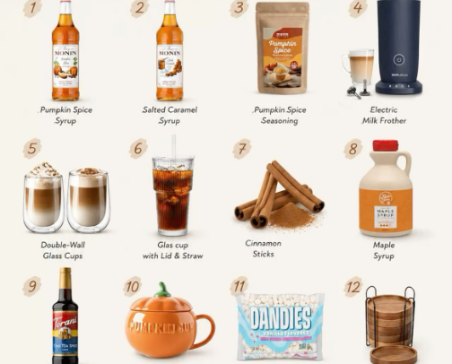 12 Amazon finds for fall drinks you'll want every morning cover photo collage
