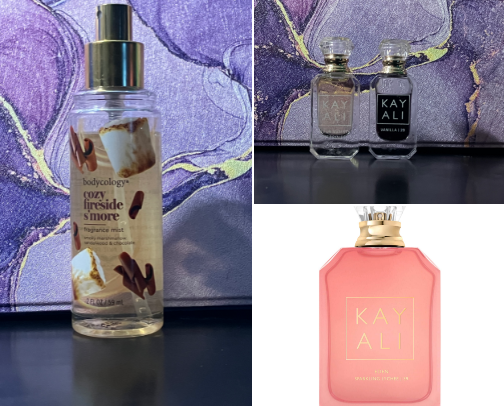 fragrances cover photo collage