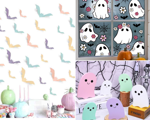 Pastel Halloween Must Haves cover photo collage