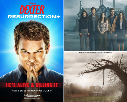 Fave Horror cover photo collage