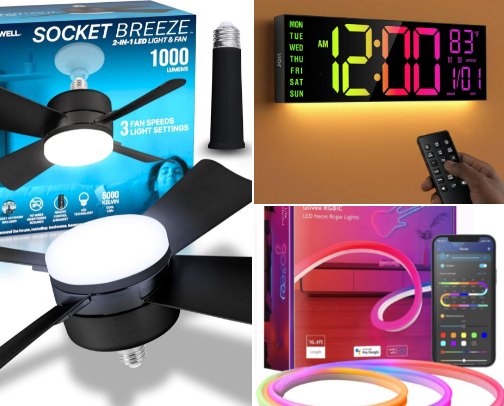 Comfy Cozy Electronics cover photo collage