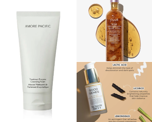 Ultimate Glass Skin Care products cover photo collage