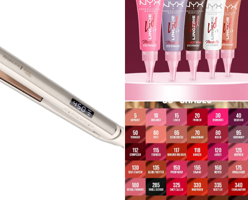 Glamorous! cover photo collage