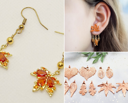 The Best Etsy Earrings For Fall cover photo collage