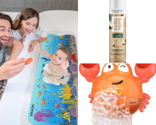 Bath Time🛁 cover photo collage