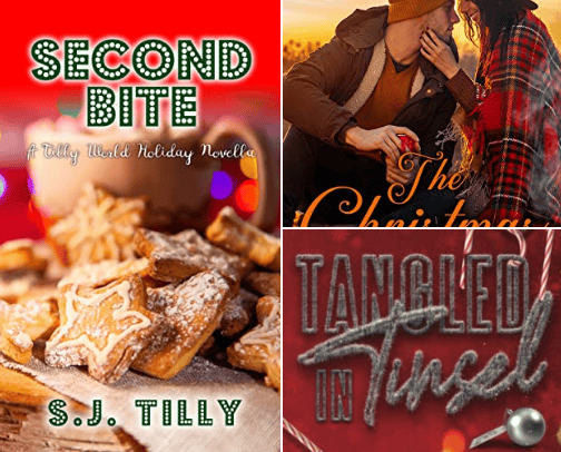 Holiday Romance reads cover photo collage