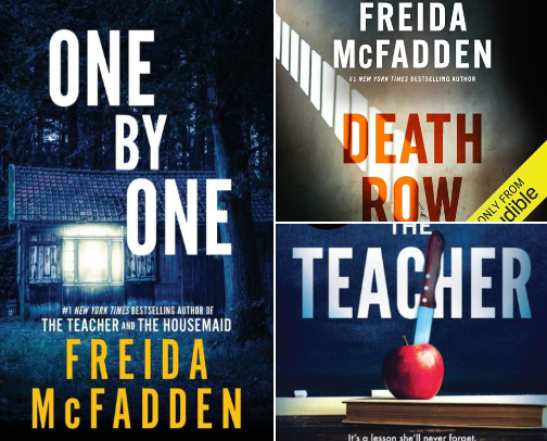 Binge-Worthy Thrillers: My Freida McFadden List cover photo collage
