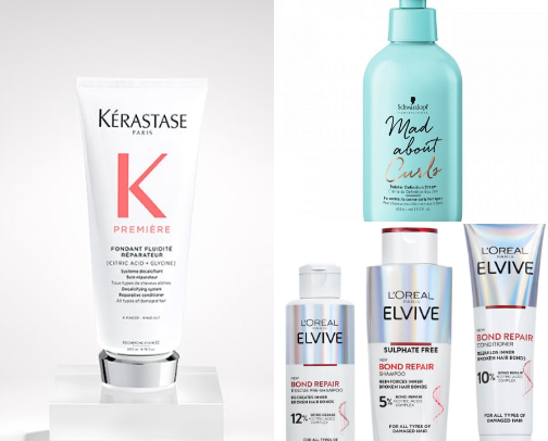 Curly Hair Products that worked for me 💋 cover photo collage