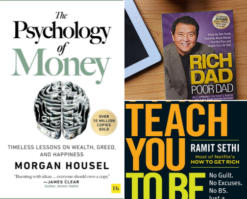 Best Personal Finance Books for Beginners (2026) cover photo collage