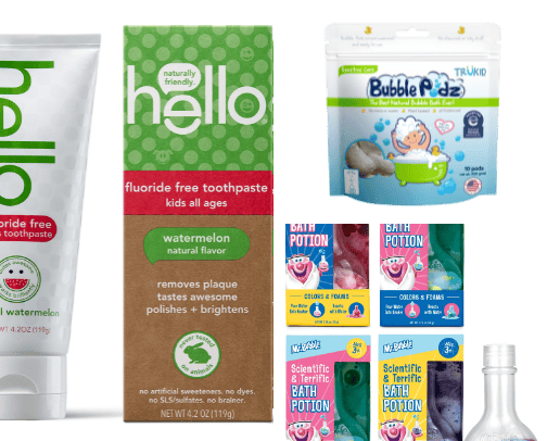 Everything for your kids bathroom cover photo collage