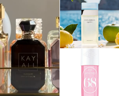 Perfume cover photo collage