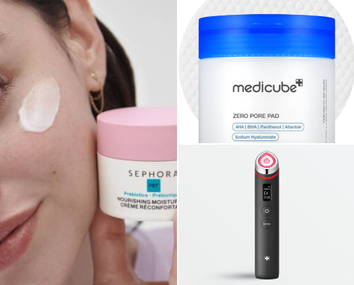 Skincare Essentials cover photo collage
