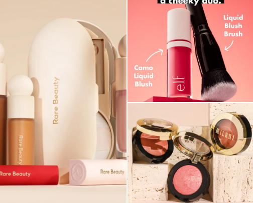 My favorite blushes!! 🍓 cover photo collage