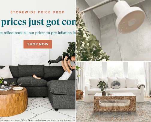 Luxury Home Decor cover photo collage