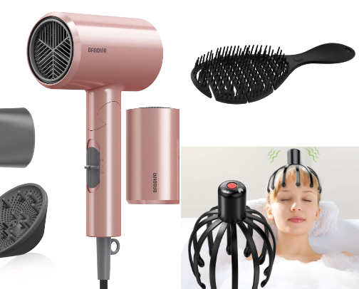 Hair essential I swear by 🤌🏻😍 cover photo collage
