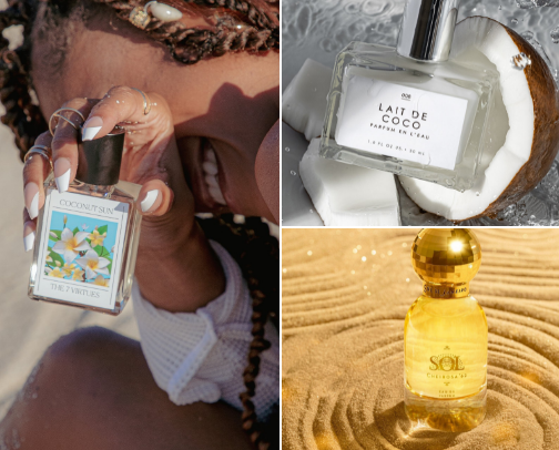 budget friendly perfumes💕 cover photo collage