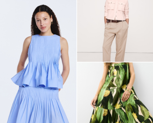 Casual chic cover photo collage