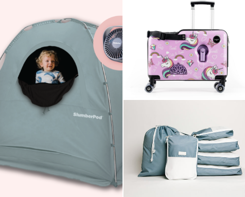 Traveling with 1 year olds cover photo collage